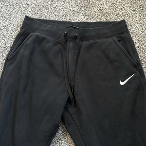 Nike Black Wide Leg Sweatpants Size Small